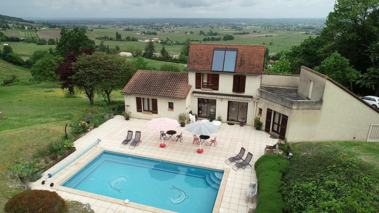 En Rouge Et Noir Bed & Breakfast Monbazillac Dış mekan fotoğraf